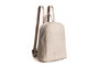 Lucky Bees Mochila de Piel Color Crema